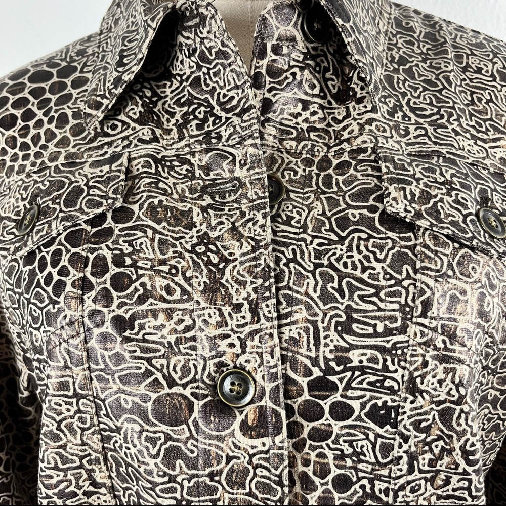 Ruby Rd. Unlined Button Down Jacket - image 2